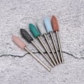 Miniatyrbilde 4 av 8: 6 stk Nail Art Slipehode Fjerning av død hud Nagelbor Sliping Poleringshodesett#12