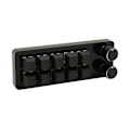 Miniatyrbilde 7 av 8: Programmerbar tastatur 10 taster 2 knotter blå bryter mekanisk hot swappable mini tastatur for spillkontor media