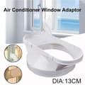 13 cm Durable Portable Air Conditioner Accessories Practical Window Plate White Exhaust Pipe Connector Duct Adapter Part