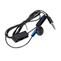 Miniatyrbillede 8 af 8: Spil Controller Earbuds Støjreduktion Multifunktion 3,5 mm Kablet Gaming Earpiece til PS4 Controller