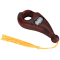 Miniatyrbillede 2 af 8: Wood Grain Digital Beads Counter Håndholdt Finger Beads Counter til buddhistisk meditation Redwood (Wood Grain)