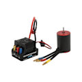 Miniatyrbild 2 av 8: RC 3650 2300KV Vattentät Borstlös Motor Set med Vattentät 60A ESC för 1/10 RC Bil Uppgraderingsdelar