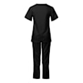 Pikkukuva 4 / 5: Lääketieteellinen Scrubs-setti Unisex-lääkäreille ja sairaanhoitajille XL Musta
