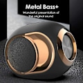 Miniatyrbild 5 av 5: 2025 Ny Gyllene Ägg Bluetooth-högtalare, SLKQQQIQ Portabel High-End Trådlös Högtalare, 108 DB Stereo Bluetooth-högtalare Mini Bluetooth-spelare, Super Stark