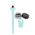 Miniatyrbild 4 av 8: 3 st Silikon Eyeliner Applikatorverktyg Professionellt vattentätt Långvarig Eyeliner Guide Wand Set Cyan
