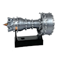 Miniatyrbilde 4 av 5: TR900 Turbofan Motor Modell Flymotor Kit Turbojet Motor Modell