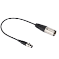 Miniatyrbillede 2 af 8: Fuld kobberbeklædning Mini XLR 3-pin hun- til zinklegering-kabinet XLR 3-pin han-lydkabel