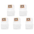 Miniatyrbilde 5 av 8: 5 stk. støvsuger støvpose feie robot støvoppsamlingspose for Dreame Bot Z10 Pro L10 Plus