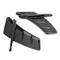 Miniatyrbillede 1 af 8: 2 stk. Car ABS til ABT-stil Fender Cover Trim passer til A3/S3 2017-2019