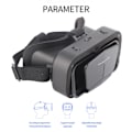 Pikkukuva 4 / 8: 3D VR -lasit, päässä pidettävät VR-virtuaalitodellisuuslasit 3,5–7,2 tuuman älypuhelimille