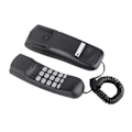 Miniatyrbillede 4 af 8: Hjemmetelefon Multifunktions Vægmonterbar Telefon til Kontor Hjem Hotel BadeværelseSort
