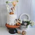 Miniatyrbilde 3 av 4: Kitz figur, dekorative ornamenter, figur dekorativ Kitz miniatyr 3D bambi, dyrefigurer
