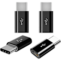Miniatyrbild 1 av 5: USB C till Micro USB-adapter, 2-pack, Typ C hane till Micro USB hona, för P20/30 och andra smartphones