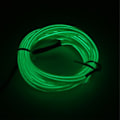 Miniatyrbilde 2 av 3: Bilstripelys med LED-lys, 9,8 fot, fleksibel, omgivende stripelampe til bilinnredning, grønn