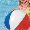 Miniatyrbild 4 av 6: Fyrfärgad badboll Uppblåsbar badboll för poolvattensporter för barn Vuxna 51 cm