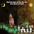 Miniatyrbilde 4 av 5: 10 Stykker Prinsessefigur Gir 15 Dekorative Steiner Lysende Tree Elves Trefigurer Mini Dekorasjon （3-3.8cm）