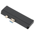 Miniatyrbillede 5 af 8: Til Surface Dock 5 i 1 5 Gbps hukommelseskortlæser 4K opløsning Aluminium Shell Hot Swap USB3.0 Hub til Win10 til Win XPBlack