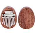 Miniatyrbillede 3 af 4: Mini Kalimba Solid Træ Tommel Klaver til Optræden