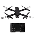 Miniatyrbilde 8 av 8: XT8 Mini Drone Aerial Photography RC FPV Drones 4K Dual Camera Multicolored Light Plane Toys Black Three Battery