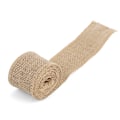 Miniatyrbillede 4 af 5: 1M/3M/5M Rustik Bryllupsdekor Naturlig Jute Hessian Jutebånd Tape Blondekant