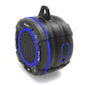 Miniatyrbild 1 av 4: Bluetooth Duschradio, Radiohögtalare, Dammtät Bärbar Trådlös Bluetooth 5.0 Högtalare, FM-radio, Stereo, Färgglad LED-effekt, för Dusch, Simning