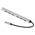 Miniatyrbillede 3 af 8: Type C Hub 7 i 1 aluminiumslegering 5 Gbps transmission bredt kompatibel Type C dockingstation til pc-bærbar computer