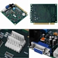 Miniatyrbillede 4 af 5: 60 i 1 Multicade PCB Board Arkadespil Board til Jamma Arkade