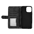Miniatyrbilde 2 av 8: Telefondeksel kompatibel med IPhone 13 Pro Max PU Lær Lommebok Telefondeksel Magnetisk Lukking Flip Telefondeksel med Klipsholder Svart
