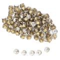 Pikkukuva 2 / 8: 100 kpl Cap Crystal Inlay Rapid Rivets Spots Studs Cap DIY Nahka-askartelukoristeluun