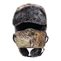 Miniatyrbillede 2 af 8: Udendørs camouflage maske hue til mænd og kvinder - Vinterfortykkende ørevarmer hue - Vindtæt til cykling og skydning - Gul camouflage - One size