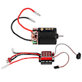 Pikkukuva 1 / 8: 540 Harjattu moottori 360A ESC T-pistokkeella, sopii tamiya 1/10 RC Car Model35T