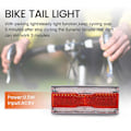 Miniatyrbillede 4 af 5: Cykel Baglygte AC 6V Passer 50 mm Monteringshul Cykel Bagagebærer Lampe