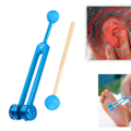 Pikkukuva 6 / 8: 136,1 HZ alumiiniseoksesta virityshaarukka puuvasara pallo ääni parantava set