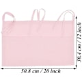 Miniatyrbillede 2 af 4: 50x30cm Sengelomme, Seng Opbevaringsorganisator, Seng Side Opbevaringspose, Seng Side Organizer Opbevaring, Linned Seng Side Holder Til Kollegium, Legetøj, Toddler Seng, Soveværelse