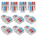 Miniatyrbillede 1 af 5: 10 stk. Hurtig Kompakt Kabel Konnektor NC-422 Transparent