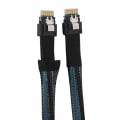 Miniatyrbild 5 av 8: Cabledeconn Slim SAS 38pin SFF-8654 till SFF-8654 Server HDD Dataöverföringskabel 1M