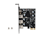 Pikkukuva 1 / 8: PCI-E-laajennuskortti USB3.0 Type-C 5 Gbps Express -sovitinkorttiohjain levyllä