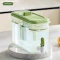 Miniatyrbillede 1 af 5: Køleskab Kold Kedel Med Hane Lemonade Flaske Drikkevarer Kold Vandflaske Beholder -GSL 4L kedel A