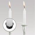 Miniatyrbilde 5 av 5: 36 STK Aluminium Lyskopp Metall Lyskopp Lysestake Tre Dekorativ Lys Lysestake Bord Lysestake Voks Svart