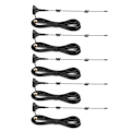 Miniatyrbillede 3 af 8: 5 stk. SMA‑M 2.4G-antenne med router magnetisk base ekstern forlængelse til YAESU VX‑3R
