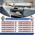 Pikkukuva 4 / 5: DG94-00945A kitchenaid kaasulieden säätönupit valitsimen vaihdot (1KPL)