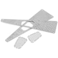 Miniatyrbilde 2 av 8: Metallglideplate sider RC-oppgraderingsdeler Tilbehør Passer til Traxxas TRX4 1/10 RC-bil
