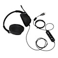 Miniatyrbillede 5 af 8: PC-headset med støjreduktion og lydstyrkejustering - USB-computer-gaming-headset med mikrofon