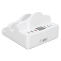 Pikkukuva 5 / 8: Langaton latauskeskitin USB-latausasema teline QC3.0 PD Pikalataus näytöllä useille laitteille EU-pistoke 100-240V