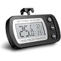 Miniatyrbild 1 av 5: Digital Kylskåpstermometer, Vattentät Frysskåpstermometer Med Krok, Lättläst LCD-Display, Max/min Registreringsfunktion, Perfekt För Hem, Restauranger A