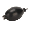 Miniatyrbild 5 av 8: Glödlampsfläkt Svart Liten Mjuk Slitstark Gummi Stort luftflöde Multi Dust Ball Luftfläkt för datorelektronik