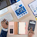 Miniatyrbild 3 av 5: Anteckningsbok Budgetplanerare Pärm Omslag Med 12 Stycken Pärmfickor Personlig Kontantbudget Kuvertsystem 6 Håls Pärmmapp