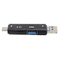Pikkukuva 5 / 8: OTG-kortinlukija USB TypeC TF -sovitin 5in1 Android-puhelimen mobiilitietokonetarvikkeille