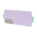 Miniatyrbild 8 av 8: Telefon bakre glasöverskydd förinstallerad kameralins med reparationsverktygssats för Samsung Galaxy S22 S901U S901F lila