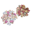 Miniatyrbilde 4 av 8: 100 stk håndverksknapper solid tre retro kattestil assorterte farger lyse treknapper for sying DIY-dekorasjon